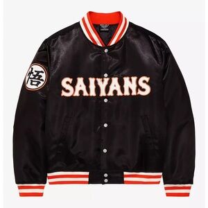 BoxLunch Dragon Ball Z Saiyans Bomber Jacket
